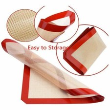 Silicone Non Stick Baking Mat Sheet Tray Oven Liner   pack of 3  x 30 cm x 21 cm