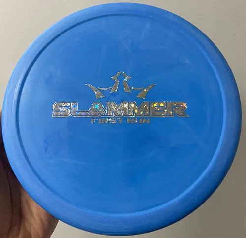 Original First Run Slammer Classic Blend Blue Dynamic Discs golf putter 64 Rare