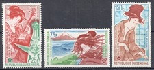 1970 - Senegal - PA Osaka Universal Exhibition, 3 val. MNH**