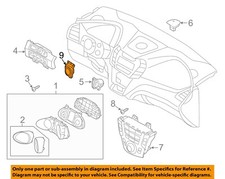HYUNDAI OEM 13-15 Santa Fe Dash Cluster Switch-Warning Buzzer 963902W000