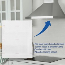 Universal Cooker Hood Extractor Grease Filter Paper 2PK Saturation Lines