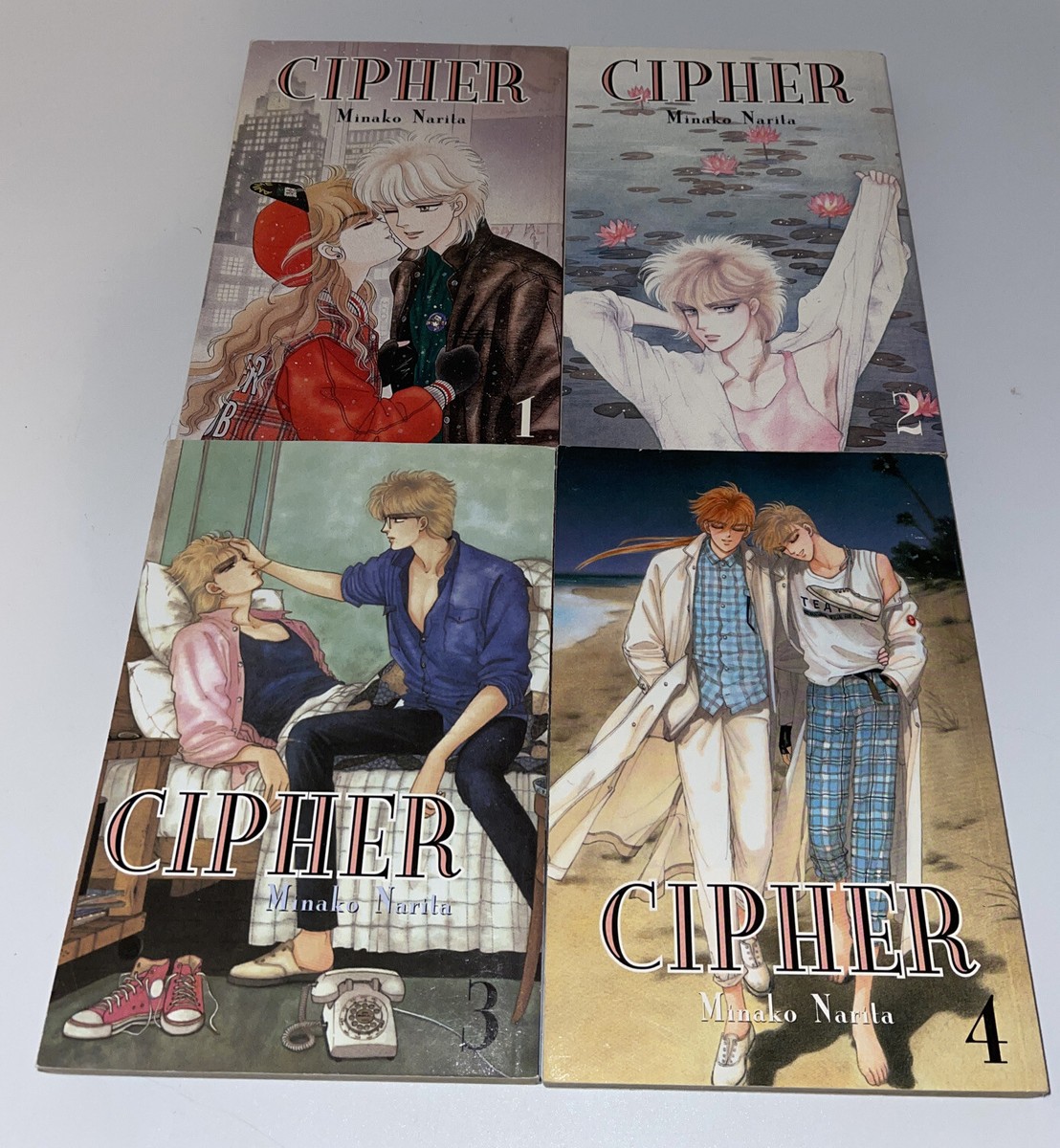 CIPHER - Volume 1, 2, 3, 4 CIPHER (Graphic Novels - Manga