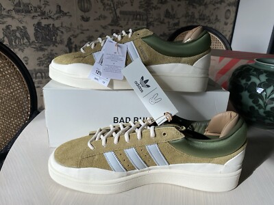 L@@K {: )  NEW w tags adidas Campus Light Bad Bunny Wild Moss ID7950 size 12.5