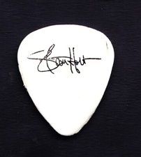Vintage Buddy Guy Scott Holt Signature White Guitar Pick - 1990s Tours
