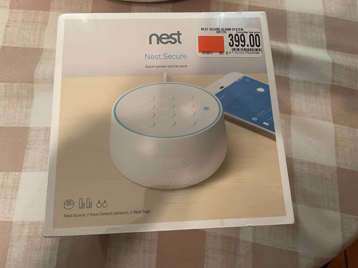 Google Nest Secure Alarm System Starter Pack (H1500ES) Brand New