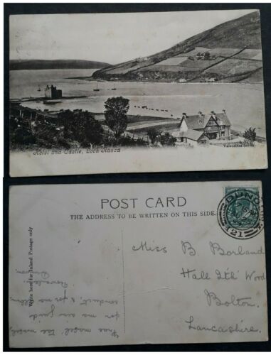 1904 Great Britain Postcard-Loch Ranza ties 1/2d stamp cd Dunoon - Picture 1 of 3