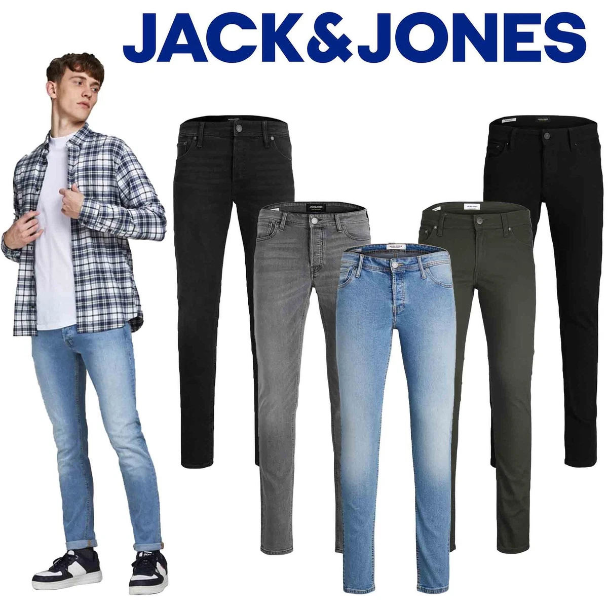 Glenn original cropped jj 127 slim fit jeans deals