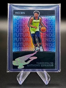 2020-21 Panini Recon Future Legends Anthony Edwards #1 SP RC Rookie