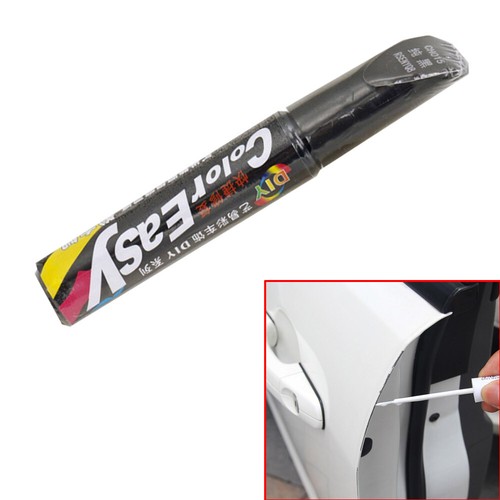 1× Black Car Paint Repair Pen Scratch Remover Touch Up Coat Applicator Fix Tool - Imagen 3 de 9