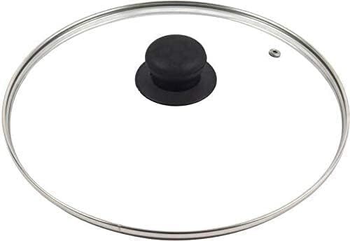 PEBBLE HUG Glass Lid for Frying Pan, Pots, Skillets, Transparent Cookware Glass - Picture 49 of 54