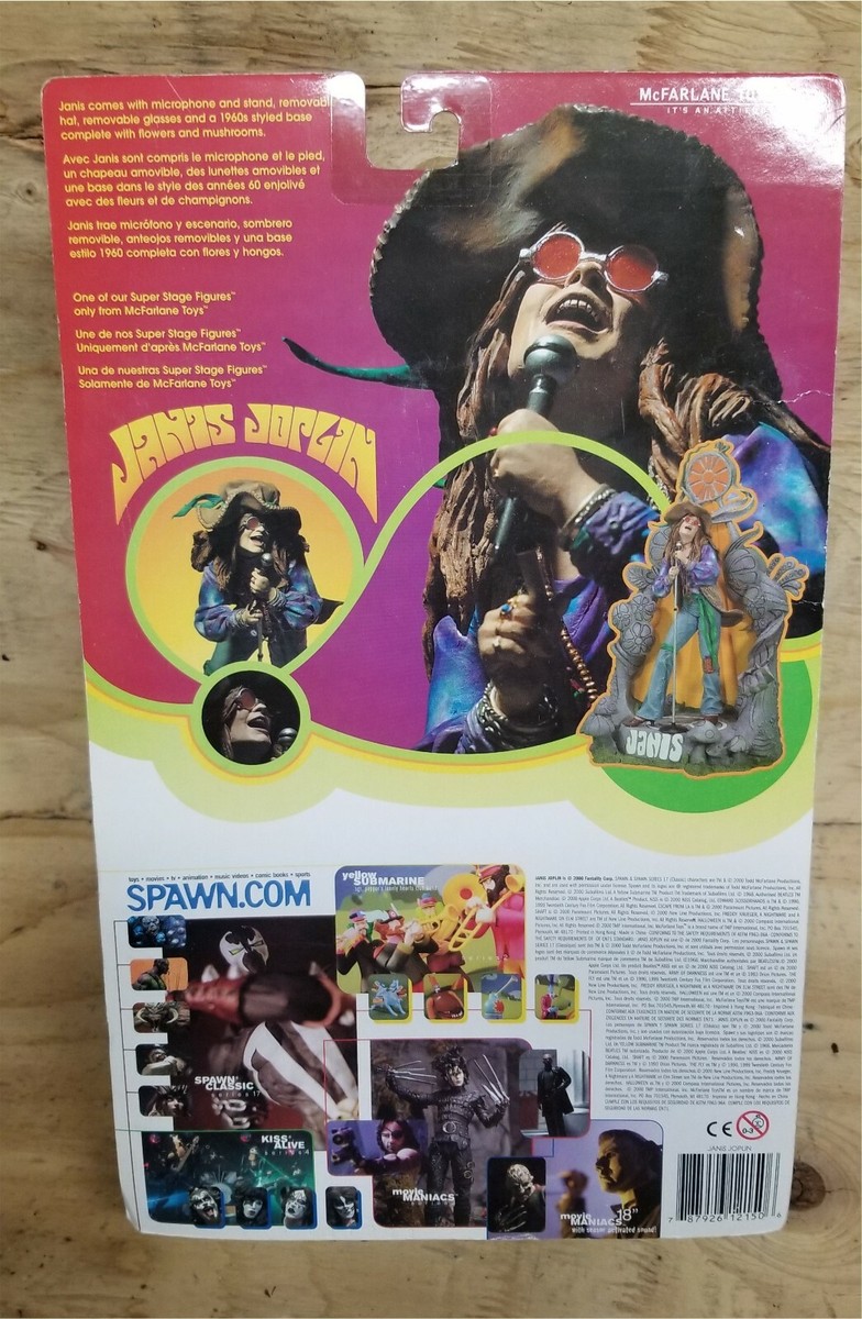 【ジャニス】Janis Joplin フィギュア McFarlane Toys Janis Joplin Figure McFarlane Toys | eBay