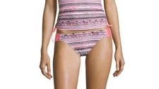 Arizona Mix & Match Side-Tab Hipster Swim Bottoms Juniors Size XL Msrp $32.00  