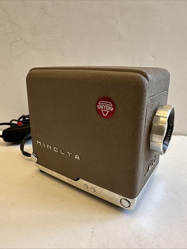 Minolta Rokkor Mini Projecteur Diapositive avec Autochanger / Projector Slides - Afbeelding 7 van 20