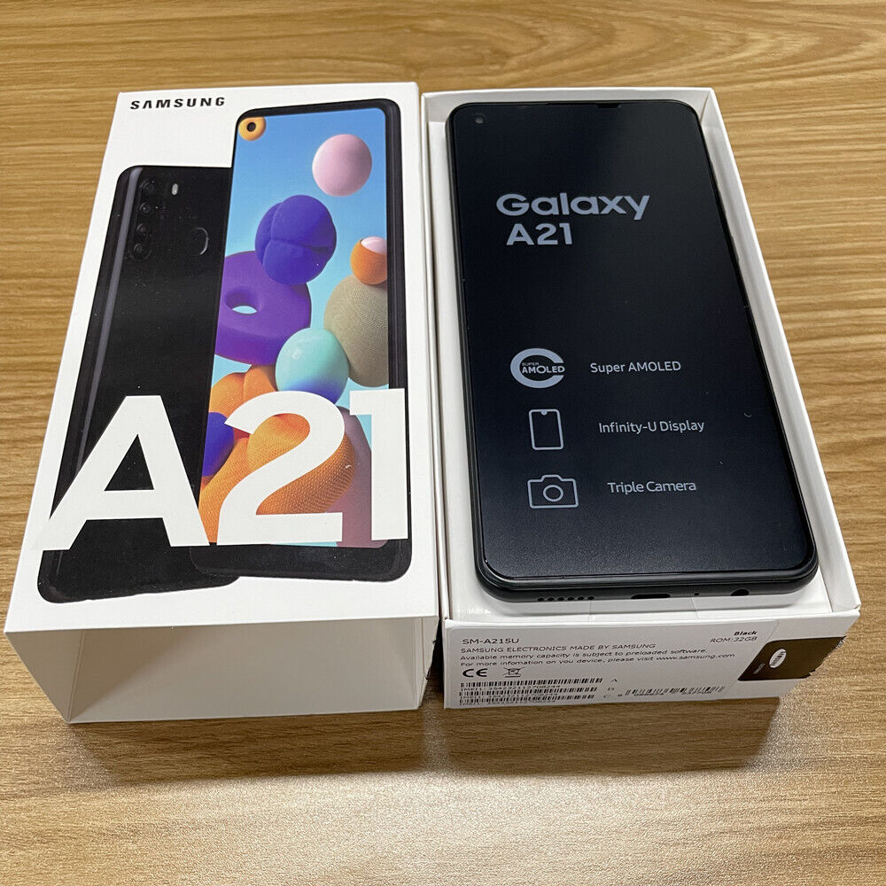 Unlocked Samsung Galaxy A21 SM-A215U 32GB 3GB RAM 16MP Smartphone- New ...