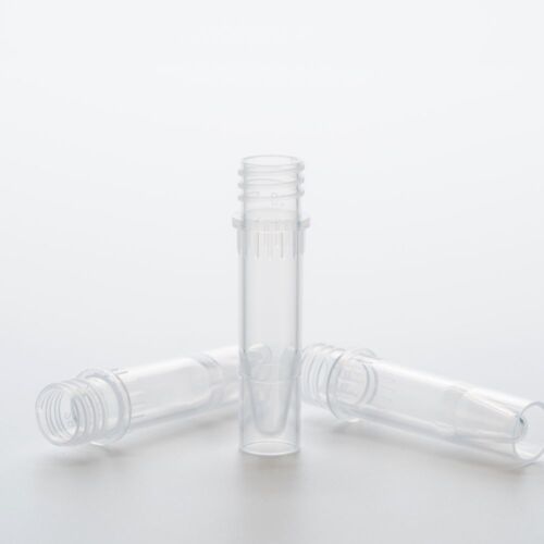 Biologix 0.5/2.0ml Cryogenic Vials, Clear Sample Vials, 500/pack, 5000/case - Picture 4 of 6