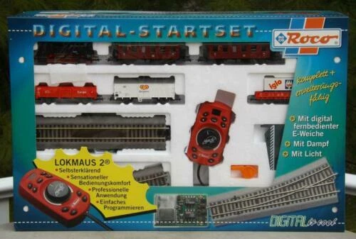 Kits de démarrage numériques Roco pour modélisme ferroviaire à l'échelle HO