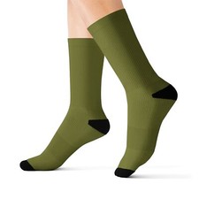 Olive - Sublimation Socks