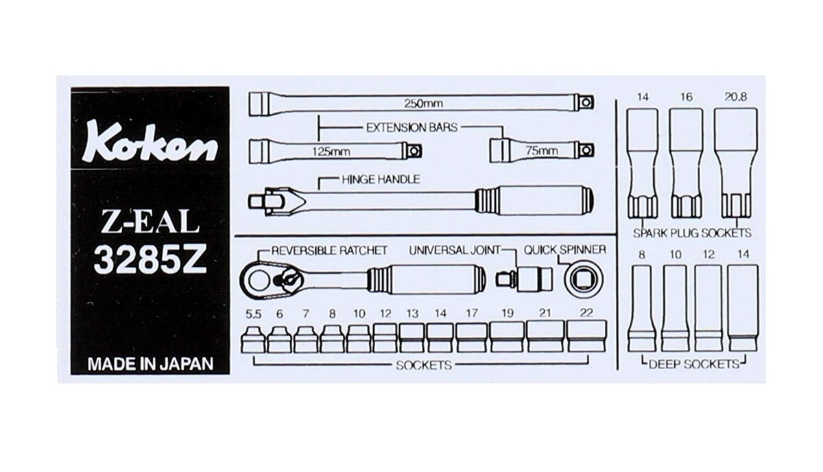 KOKEN Z-EAL 3/8