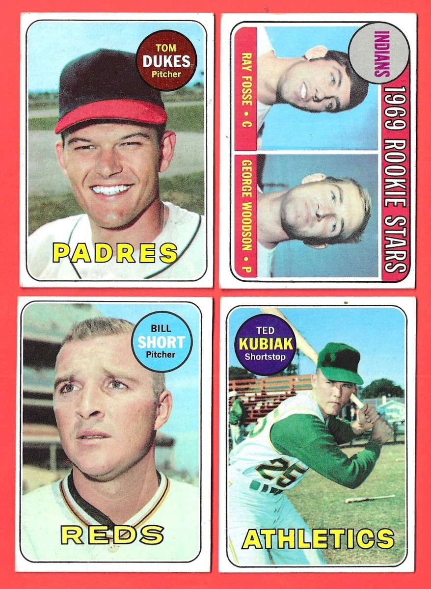 1969 Topps baseball - less than EX - You Pick 'Em | eBay