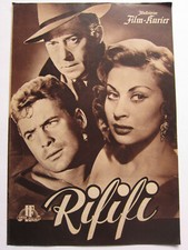 IFK 2.323 - RIFIFI - Jean Servais, Carl Möhner, Robert Hossein 1955 RARE