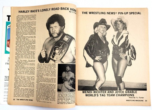 THE WRESTLING NEWS - MÄRZ 1982 # 81 - DUSTY RHODES / SWEET BROWN SUGAR - Bild 2 von 4