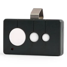 CO-Z Gate Opener Remote 3 in 1 Programmable Clicker 100ft Range 433.92 MHz Clip