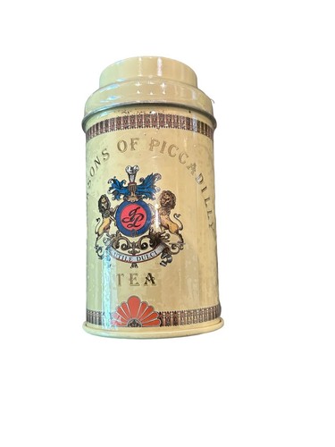 Vintage Jacksons of Picadilly Tea Canister Tin London England Unopened Assam Tea - Picture 2 of 5