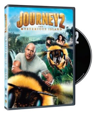 Journey 2: The Mysterious Island (DVD, 2012) Starring Dwayne