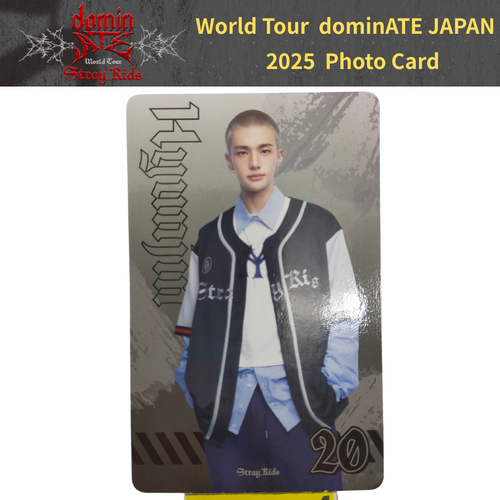 Stray Kids World Tour dominATE JAPAN 2025 Ecopa Daily Random Photo Card HOLLOW - Picture 5 of 56