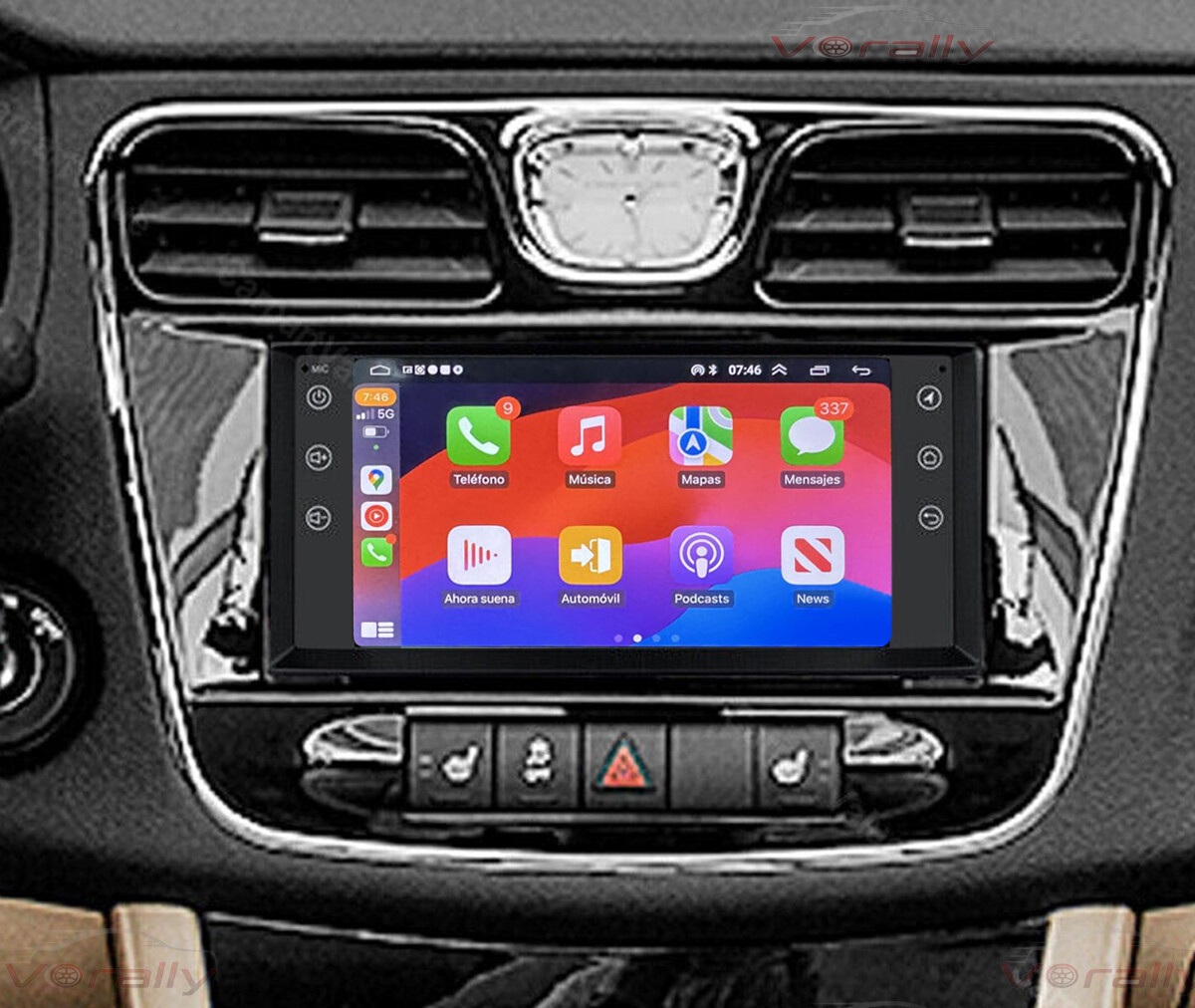 CHRYSLER カーオーディオ 05064951AK Radio de coche Android 15 para 2011-2014 Chrysler 200 Carplay GPS