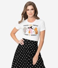 Unique Vintage x Care Bears Halloween Tee Sz XS NEW Carebears Suit 6 or 8