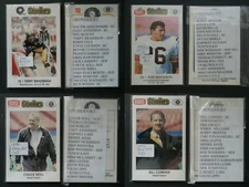PITTSBURGH STEELERS POLICE Team Sets CHOICE Cowher ROOKIE HOF Nm-Mt or better