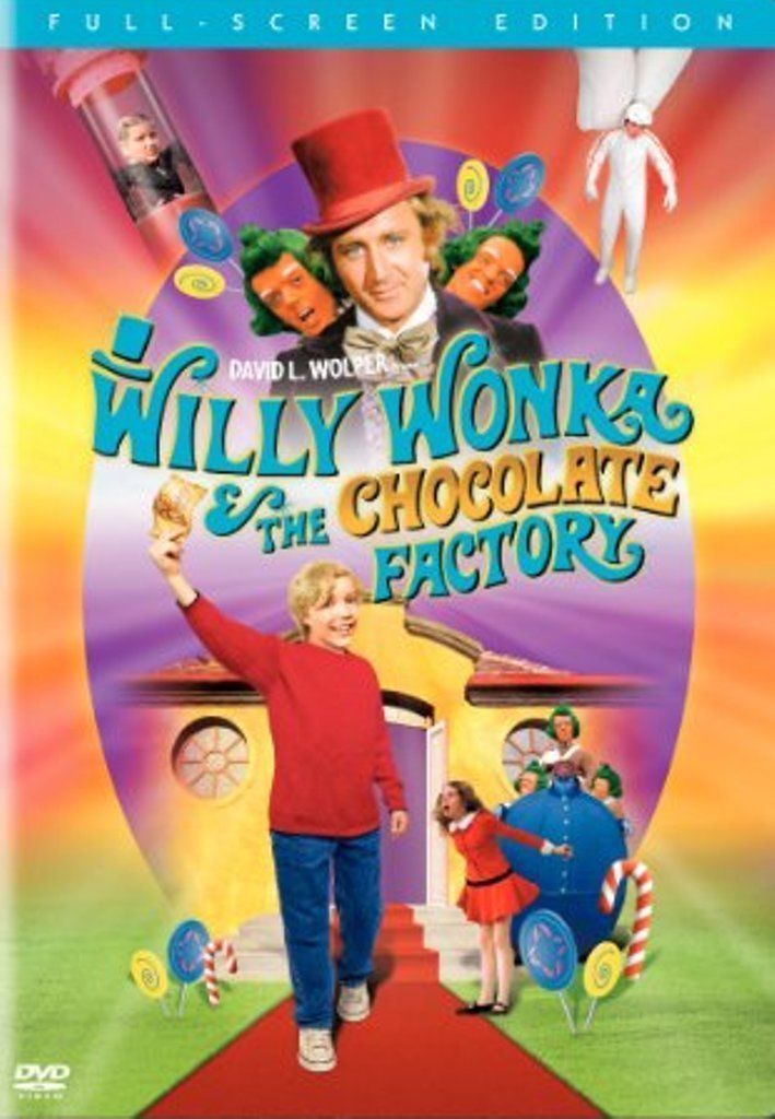 Willy Wonka and the Chocolate Factory (DVD, 2005, Full Screen