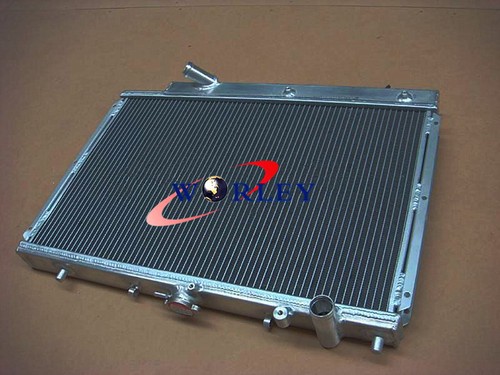 Alu Radiator+Fan For 1989-94 Mazda 323 BG GTX GTR Familia Protege FORD TX3 MT - Picture 3 of 6