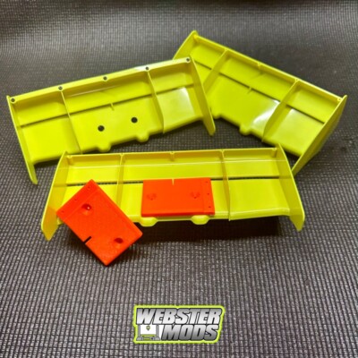 Tekno Wing Drilling Jig For HB, JConcepts, VP PRO , Similar Wings.  1/8 RC car