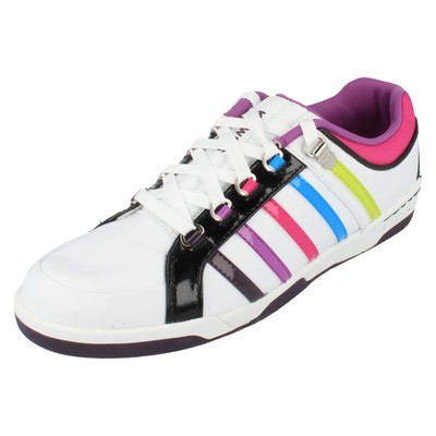 ladies multi coloured trainers