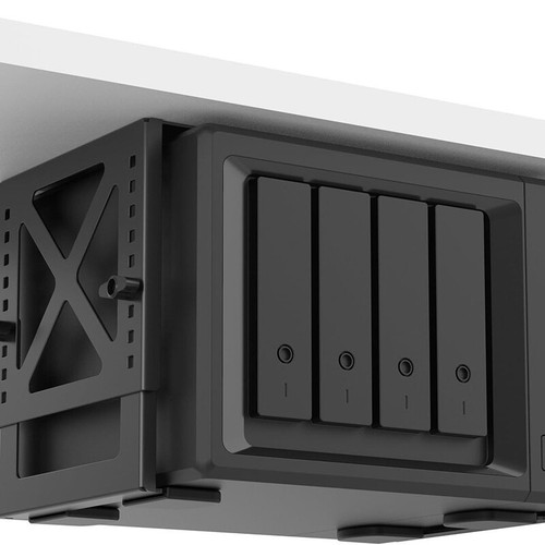 Adjustable Under Table Protective Holder Computer Stand Bracket For Desktop PC - Afbeelding 12 van 12
