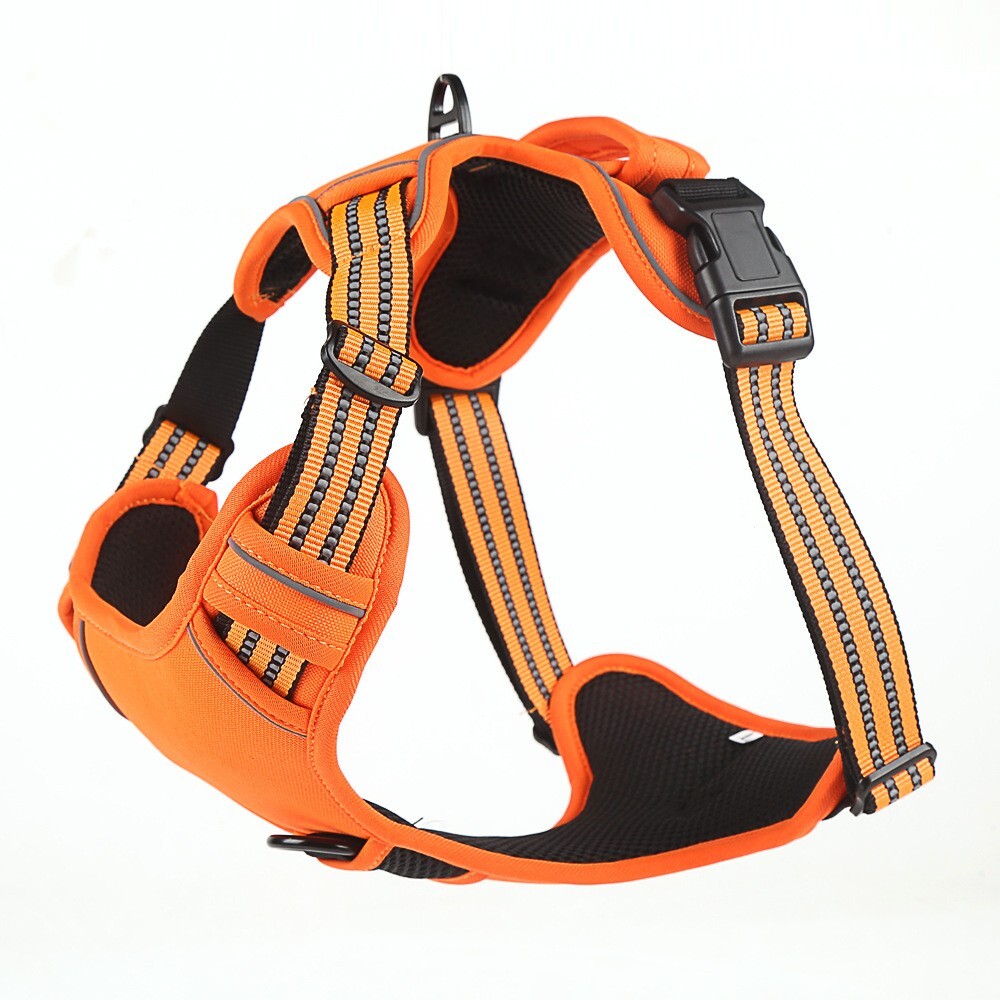 Dog Harness No Pull Adjustable Soft Padded Reflective No-Choke Pet Oxford Vest