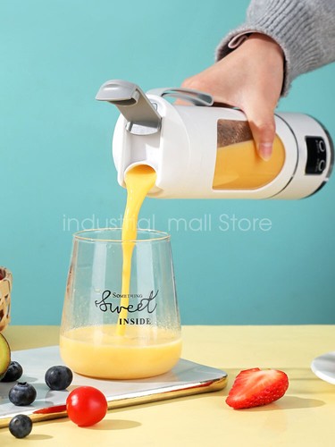 Portable Mini Electric Juicing Cup Digital Display USB Rechargeable Juice Maker - Imagen 10 de 27