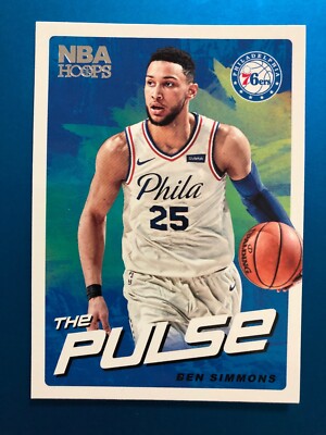 2018-19 Panini NBA Hoops BEN SIMMONS The Pulse Insert Card
