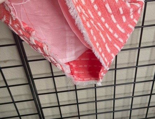 Rich NEW NWT Pink Coral/white by Brand Kipp Hi/Low Hem-full lined Dress Sz 4Y - Picture 7 of 9