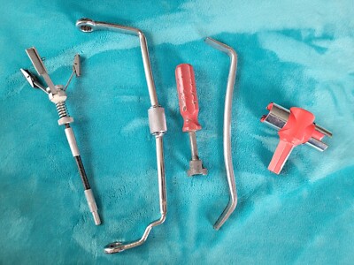 Lot Vintage Mechanic's Tools Brakes Adjusting Cylinder Hone Distributor Wrench