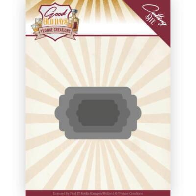 Stanzschablone - Yvonne Creations - Good old day's - Labels