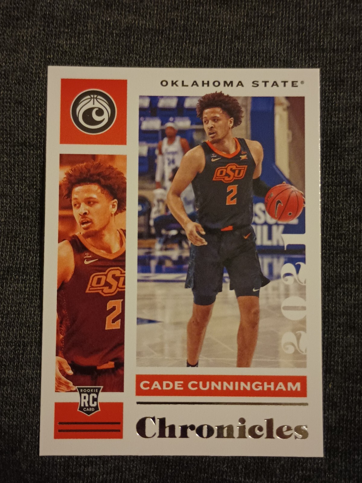 2021 CADE CUNNINGHAM PANINI CHRONICLES DRAFT PICKS #1 ROOKIE RC CARD OSU PWE
