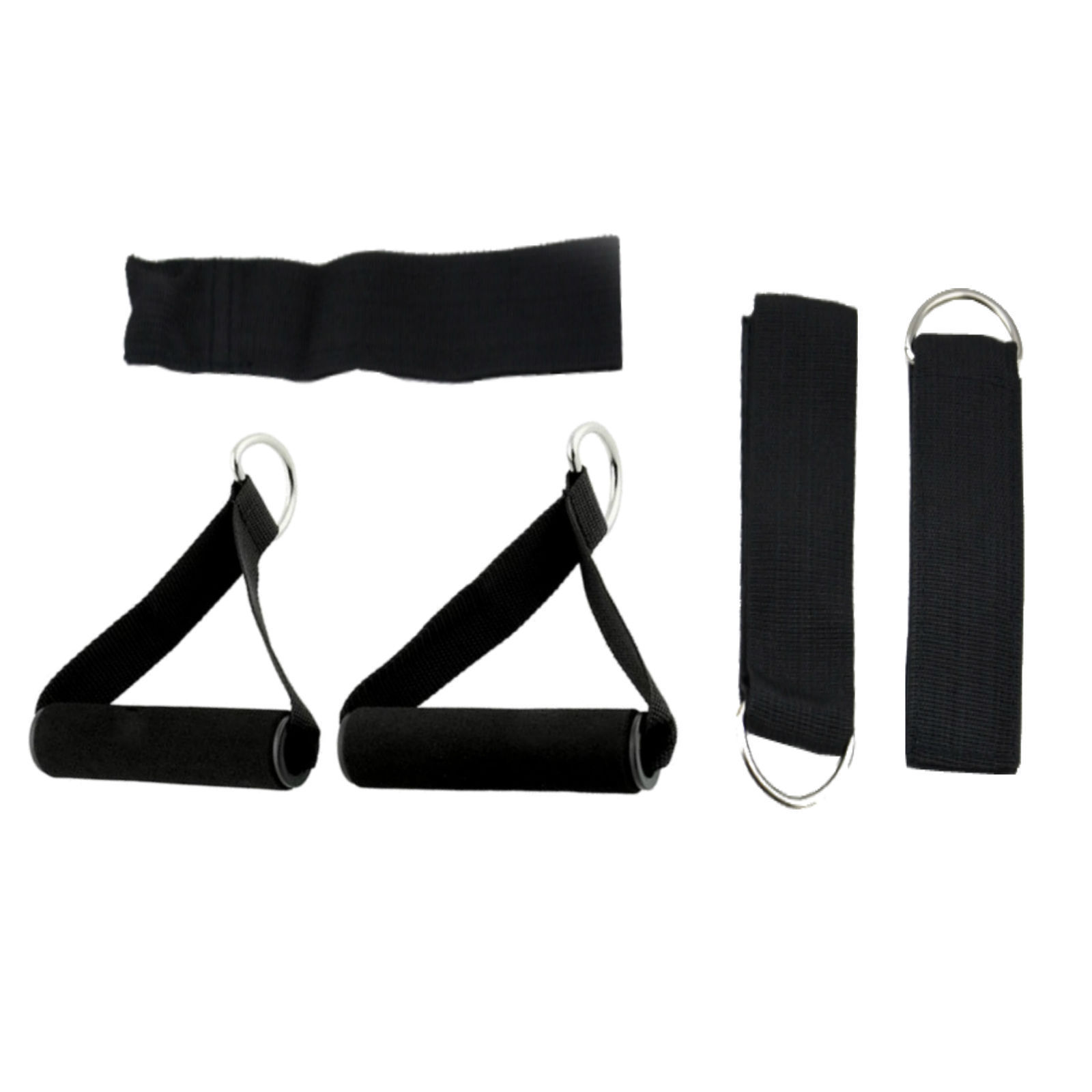 Resistance Bands Set Yoga Pilates Latex Exercise Fitness Tube Workout