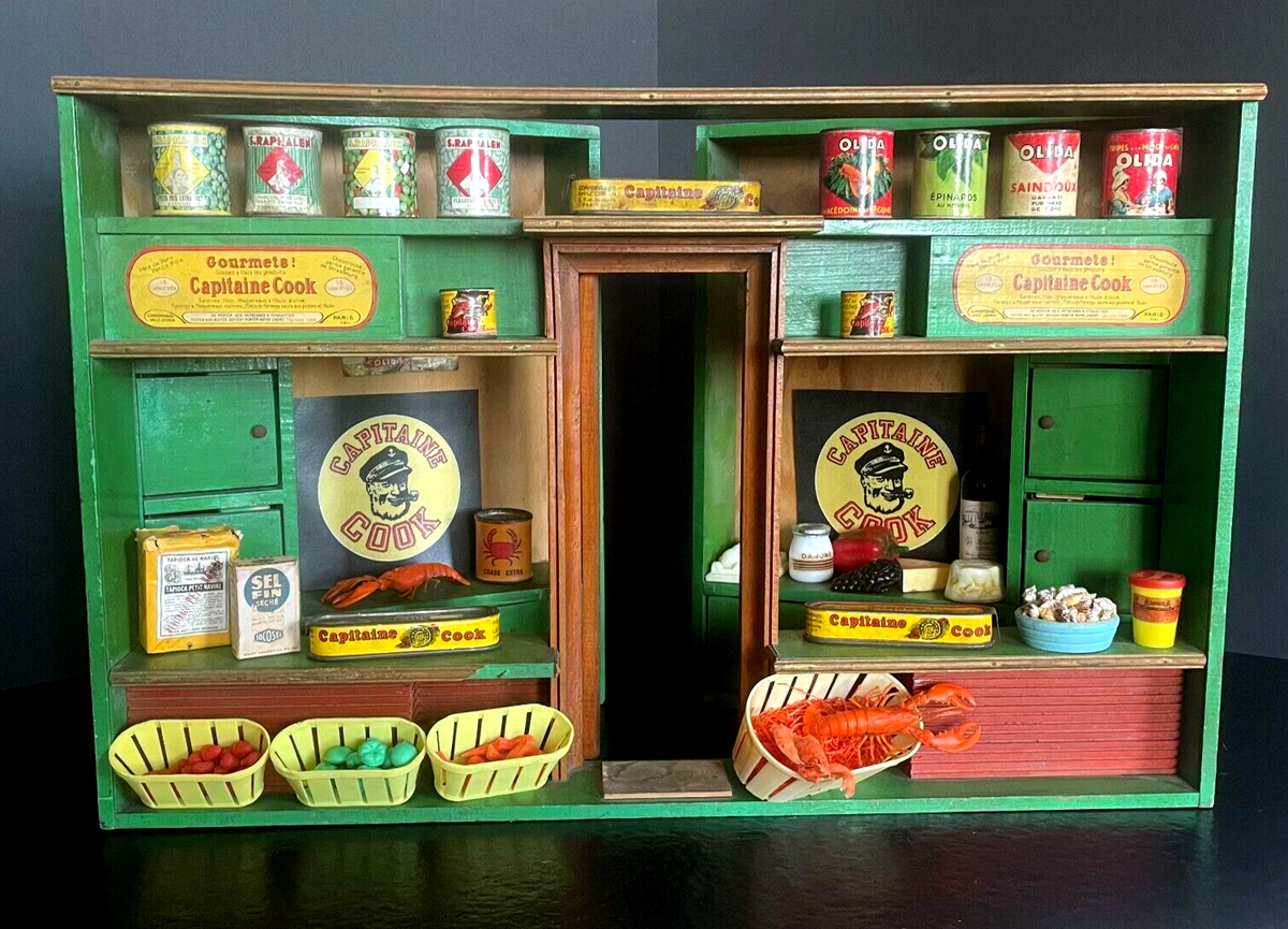 Jouet Ancien épicerie Le Petit Épicier | Boîte 29 Pièces - De Kleine Kruidenier