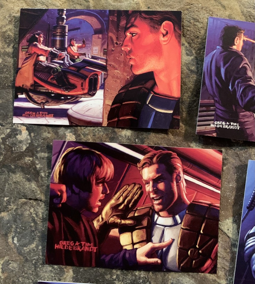 Vintage Star Wars Dash Rendar Trading Card Lot. 5 Total | eBay