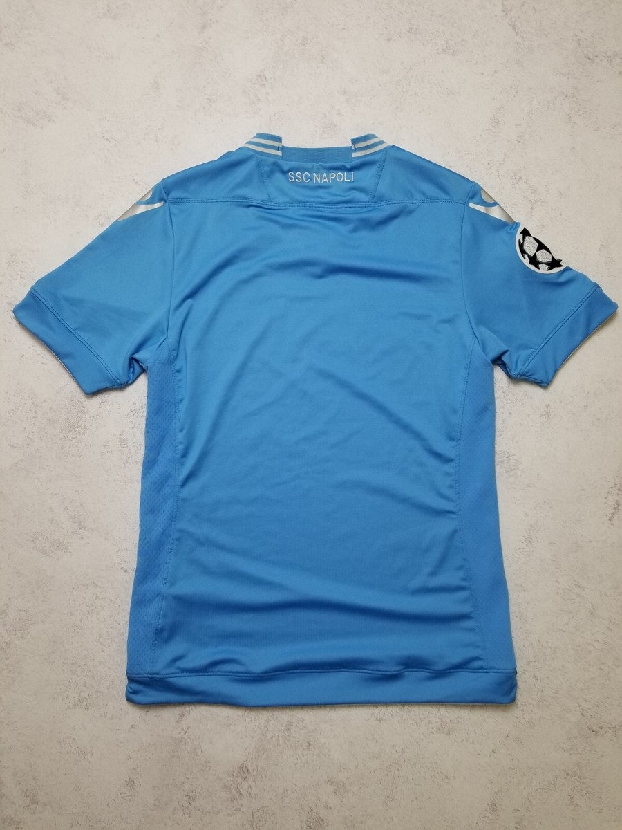 マクロンmacron SSC ナポリユニフォーム Macron 2013-14 SSC Napoli Football Shirt Jersey Men's Size S
