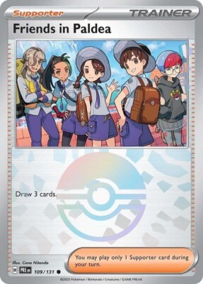 Pokemon TCG Prismatic Evolutions Poke Ball Pattern Holo - Choose Your Card! NM