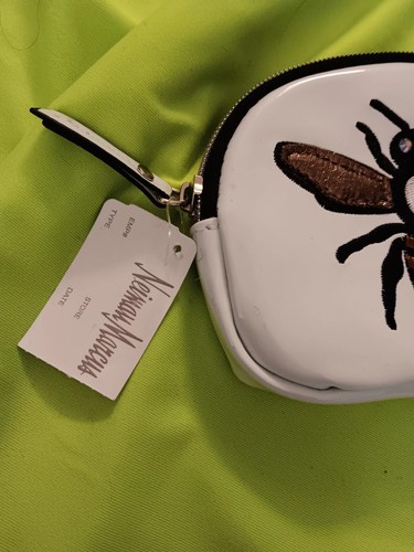 Neiman Marcus Golden Bumblebee Cosmetic Case NWT - Picture 2 of 3